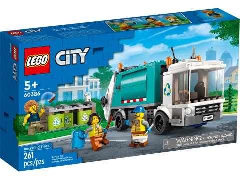 60386 - LEGO CITY - CIĘŻARÓWKA RECYKLINGOWA 60386 - LEGO CITY - CIĘŻARÓWKA RECYKLINGOWA