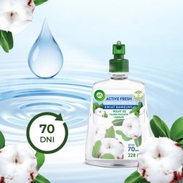 AIR WICK ACTIvE FRESH WKŁAD KWIAT BAWEŁNY/FRESH COTTON 228 ML