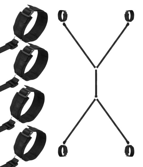 AKCESORIA EROTYCZNE - ZESTAW KAJDANEK - 7477