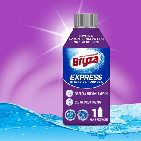 BRYZA EXPRESS PŁYN DO CZYSZCZENIA PRALKI 250ML BRYZA EXPRESS PŁYN DO CZYSZCZENIA PRALKI 250ML