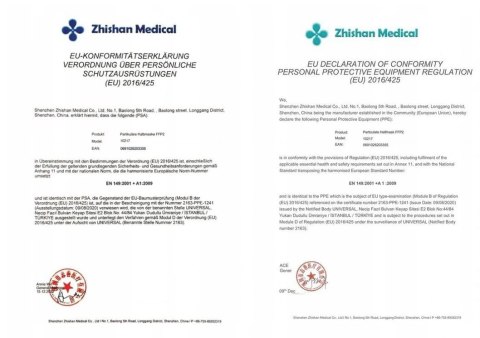 MASKA OCHRONNA FPP2 M15842 - 10 SZT.