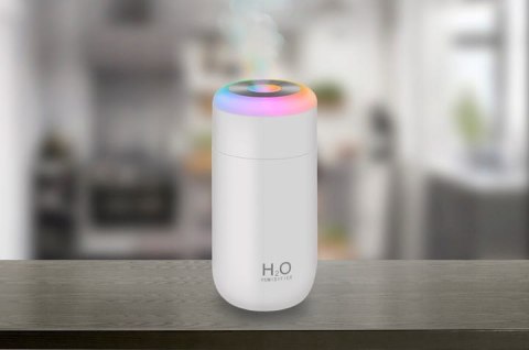 NAWILŻACZ POWIETRZA Z DYFUZOREM ZAPACHU LED NP1636