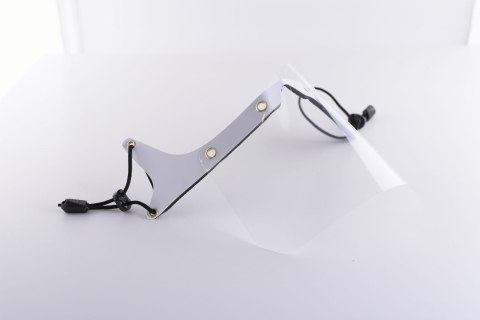 PRZYŁBICA MINISHIELD / HILFITEC / BIAŁA S