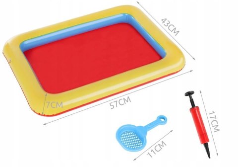 PIASEK KINETYCZNY - PIASKOWNICA + FOREMKI P9095