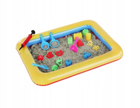 PIASEK KINETYCZNY - PIASKOWNICA + FOREMKI P9095