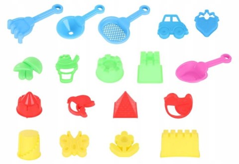 PIASEK KINETYCZNY - PIASKOWNICA + FOREMKI P9095