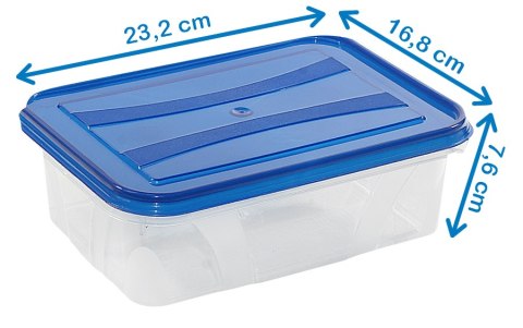 POJEMNIK MASTER FOOD 2,1L - TP NIEBIESKI