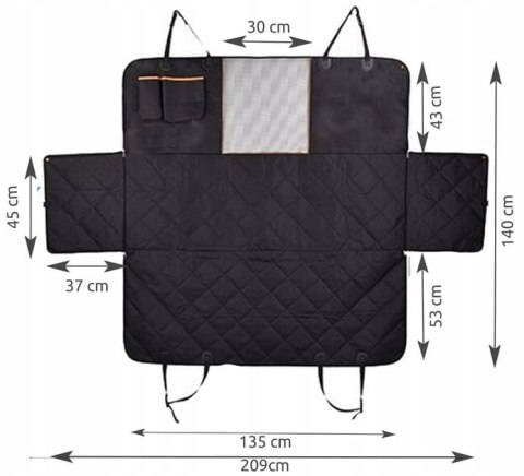 POKROWIEC DO SAMOCHODU - MATA DLA PSA MP5403