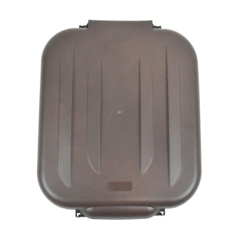 POKRYWA STOJAKA DO SEGREGACJI ODPADÓW BRĄZOWA - MDRC