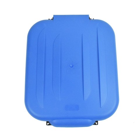 POKRYWA STOJAKA DO SEGREGACJI ODPADÓW NIEBIESKA - MDRC