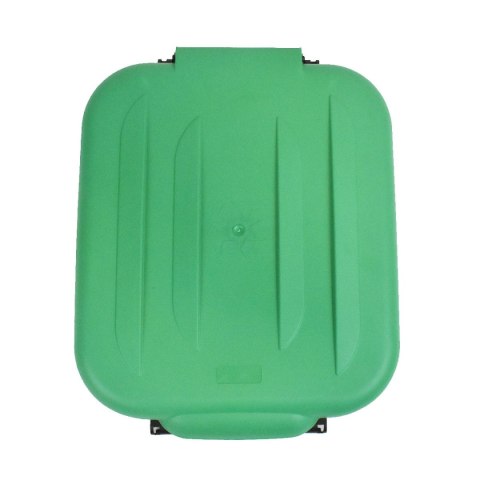 POKRYWA STOJAKA DO SEGREGACJI ODPADÓW ZIELONA - MDRC