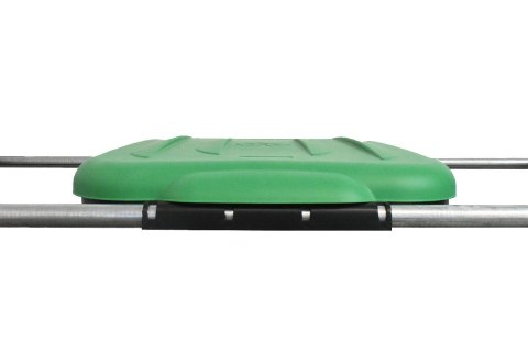 POKRYWA STOJAKA DO SEGREGACJI ODPADÓW ZIELONA - MDRC