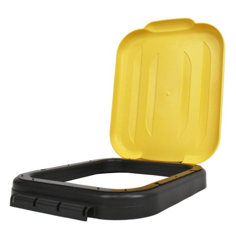 POKRYWA STOJAKA DO SEGREGACJI ODPADÓW ŻÓŁTA - MDRC