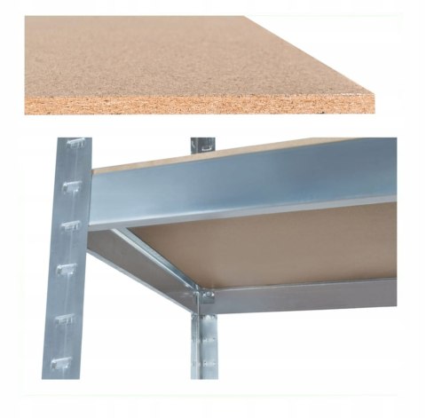 REGAŁ MAGAZYNOWY 150x75x30 CM - 4 PÓŁKI