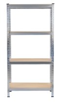 REGAŁ MAGAZYNOWY 150x75x30 CM - 4 PÓŁKI