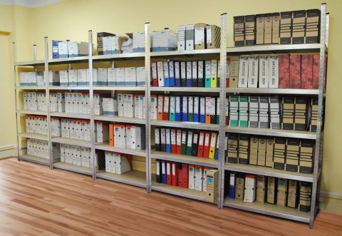 REGAŁ MAGAZYNOWY 220x100x45 CM - 5 PÓŁEK