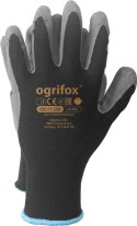 RĘKAWICE ROBOCZE / CZARNE / OX-LATEKS_BS - 100 PAR (10 - XL)