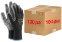 RĘKAWICE ROBOCZE / CZARNE / OX-NITRICAR_BS - 100 PAR (9 - L)