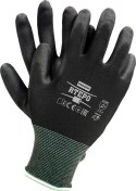 RĘKAWICE ROBOCZE / CZARNE / RTEPO_BB - 12 PAR (8 - M)