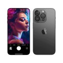 SZKŁO HARTOWANE 3MK LENS PRO FULL COvER APPLE IPHONE 15 PRO/15 PRO MAx
