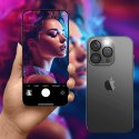 SZKŁO HARTOWANE 3MK LENS PRO FULL COvER APPLE IPHONE 15 PRO/15 PRO MAx