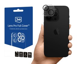 SZKŁO HARTOWANE 3MK LENS PRO FULL COvER APPLE IPHONE 15/15 PLUS