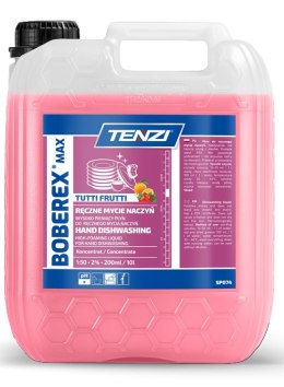 TENZI BOBEREX MAX TUTTI FRUTTI 5L. PŁYN DO MYCIA NACZYń