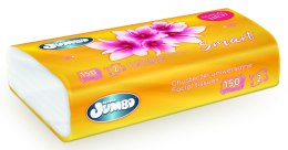 CHUSTECZKI UNIWERSALNE 150 SZT. SŁONIK JUMBO SMART FOLIA 2W - 1 OP.