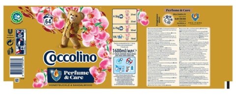 COCCOLINO PERFUME&CARE HONEYSUCKLE & SANDALWOOD 1600ML COCCOLINO PERFUME&CARE HONEYSUCKLE & SANDALWOOD 1600ML