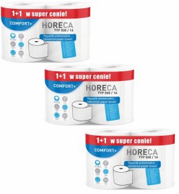 RĘCZNIK PAPIEROWY 2R HORECA COMFORT+ TYP 500/16 100M 2W (1+1) - 6 ROLEK