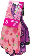 RĘKAWICE OGRODOWE / KOLOROWE / RFLOWER - 24 PARY (8 - M)