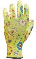 RĘKAWICE OGRODOWE / KOLOROWE / RGARDEN-NI - 12 PAR (8 - M)