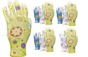 RĘKAWICE OGRODOWE / KOLOROWE / RGARDEN-PU - 12 PAR (6 - XS)
