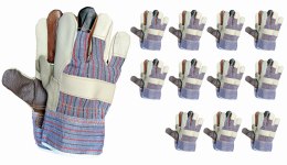 RĘKAWICE ROBOCZE / KOLOROWE / ROZMIAR: 10 - XL / RLKPAS MC 10 - 12 PAR
