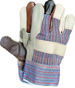 RĘKAWICE ROBOCZE / KOLOROWE / ROZMIAR: 10 - XL / RLKPAS MC 10 - 12 PAR