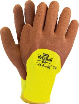 RĘKAWICE ROBOCZE / OCIEPLANE / ŻÓŁTO-BRĄZOWE / ROZMIAR: 10 - XL / RTASMAN_YBR 10 - 10 PAR