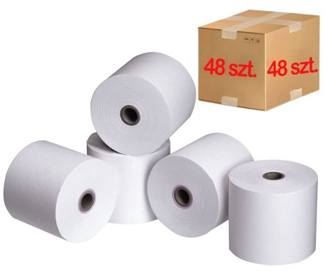 ROLKA TERMICZNA PAPIRUS II 57MM x 80M - BPA FREE (RT5780) - 48 SZT.