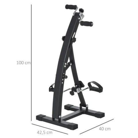 ROWER TRENINGOWY DLA SENIORÓW 2W1 CZARNY PAKO A90-158BK