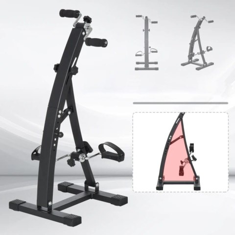 ROWER TRENINGOWY DLA SENIORÓW 2W1 CZARNY PAKO A90-158BK