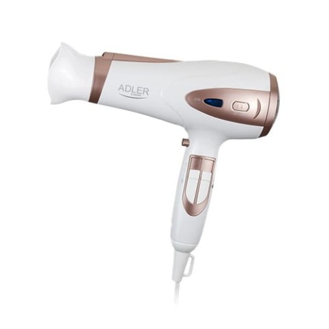 SUSZARKA DO WŁOSÓW BIAŁA 2200W ION + DYFUZOR ADLER AD 2248 SUSZARKA DO WŁOSÓW BIAŁA 2200W ION + DYFUZOR ADLER AD 2248