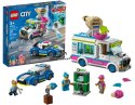 60314 - LEGO CITY - POLICYJNY POŚCIG ZA FURGONETKĄ Z LODAMI
