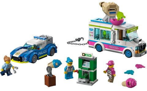 60314 - LEGO CITY - POLICYJNY POŚCIG ZA FURGONETKĄ Z LODAMI 60314 - LEGO CITY - POLICYJNY POŚCIG ZA FURGONETKĄ Z LODAMI