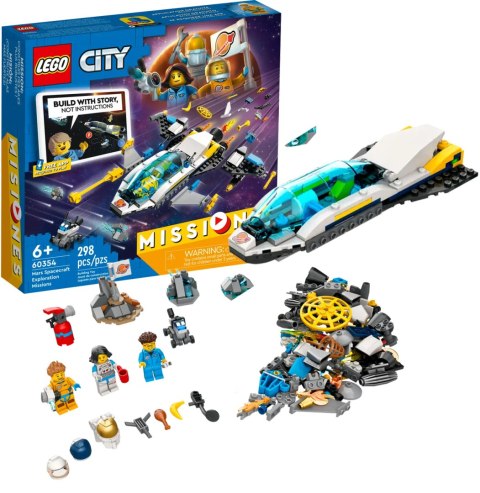 60354 - LEGO CITY - WYPRAWY BADAWCZE STATKIEM MARSJAńSKIM 60354 - LEGO CITY - WYPRAWY BADAWCZE STATKIEM MARSJAńSKIM