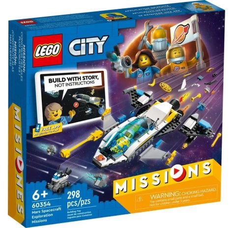 60354 - LEGO CITY - WYPRAWY BADAWCZE STATKIEM MARSJAńSKIM 60354 - LEGO CITY - WYPRAWY BADAWCZE STATKIEM MARSJAńSKIM