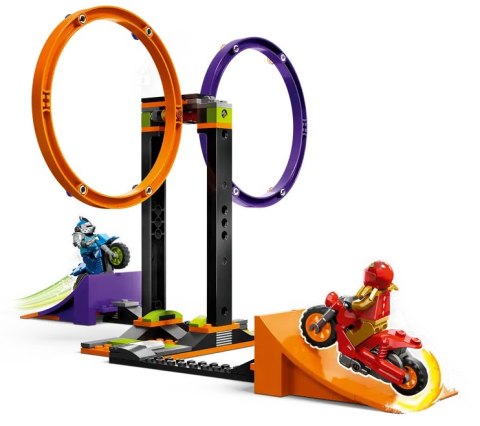 60360 - LEGO CITY - WYZWANIE KASKADERSKIE - OBRACAJĄCE SIĘ OKRĘGI 60360 - LEGO CITY - WYZWANIE KASKADERSKIE - OBRACAJĄCE SIĘ OKRĘGI