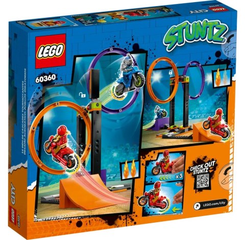 60360 - LEGO CITY - WYZWANIE KASKADERSKIE - OBRACAJĄCE SIĘ OKRĘGI 60360 - LEGO CITY - WYZWANIE KASKADERSKIE - OBRACAJĄCE SIĘ OKRĘGI