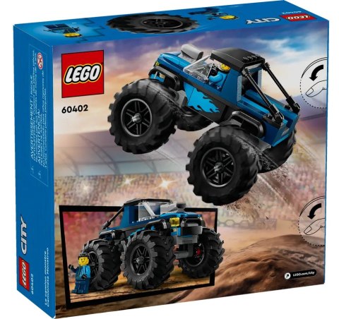 60402 - LEGO CITY - NIEBIESKI MONSTER TRUCK 60402 - LEGO CITY - NIEBIESKI MONSTER TRUCK