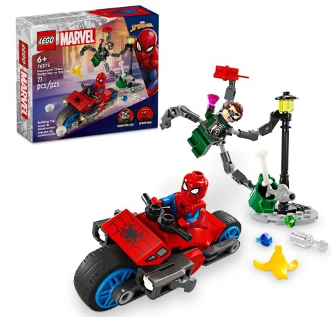 76275 - LEGO SUPER HEROES - POŚCIG NA MOTOCYKLU: SPIDER-MAN vS. DOC OCK 76275 - LEGO SUPER HEROES - POŚCIG NA MOTOCYKLU: SPIDER-MAN vS. DOC OCK