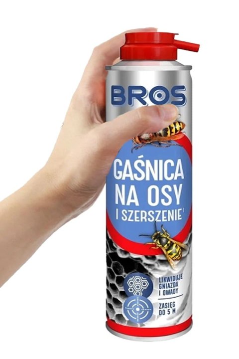 BROS GAŚNICA NA OSY I SZERSZENIE 300 ML BROS GAŚNICA NA OSY I SZERSZENIE 300 ML