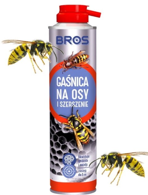 BROS GAŚNICA NA OSY I SZERSZENIE 300 ML BROS GAŚNICA NA OSY I SZERSZENIE 300 ML